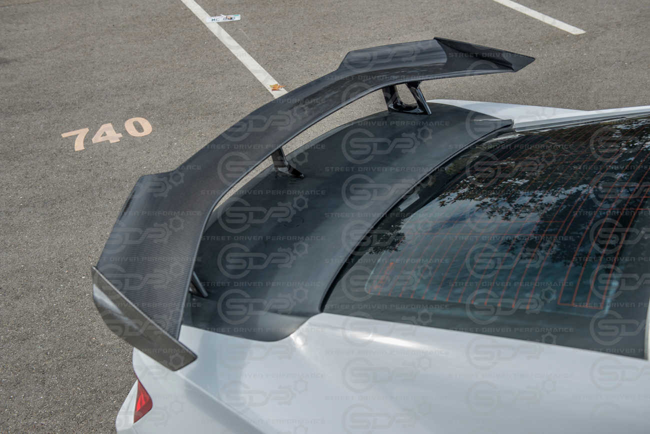 2016+ Chevrolet Camaro ZL1 1LE Carbon Fiber Rear Trunk Wing Spoiler with Camera Option